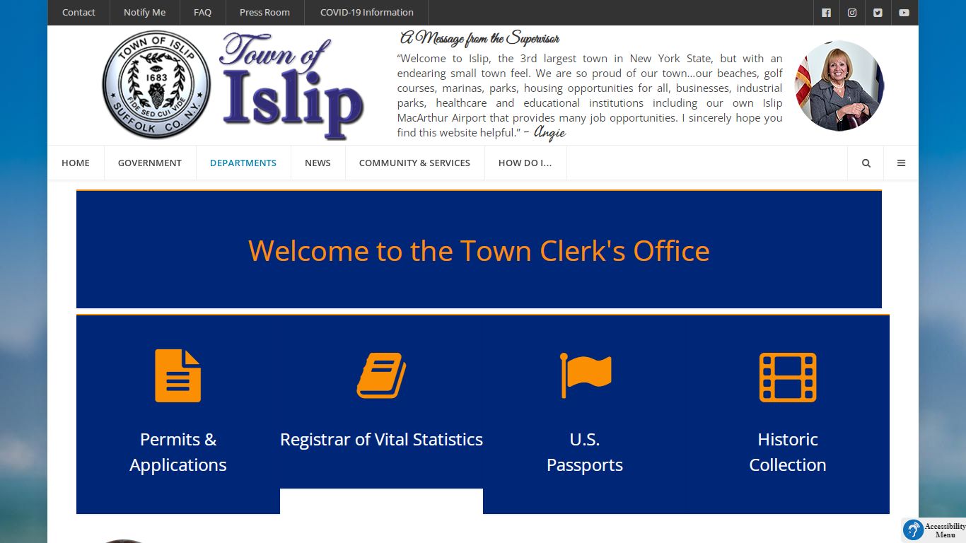 Town Clerk - Islip, New York